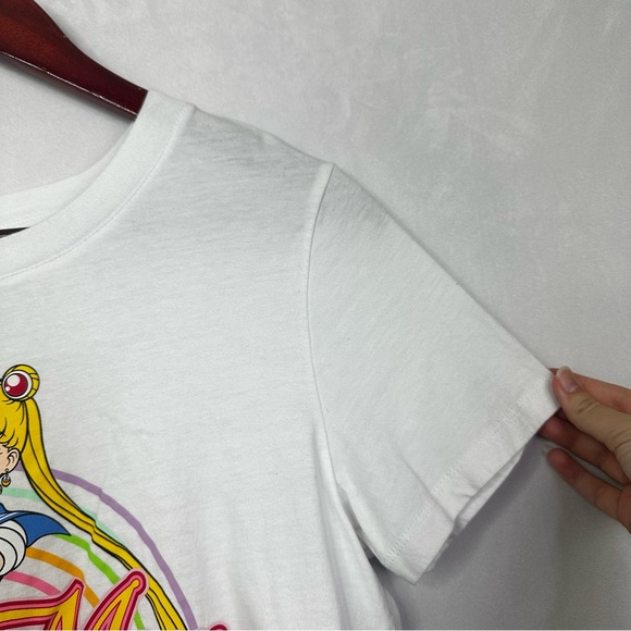 Sailor Moon Y2K Shirt Short Sleeve Graphic Anime Kawaii Soft Girl Aesthetic - Picture 4 of 7